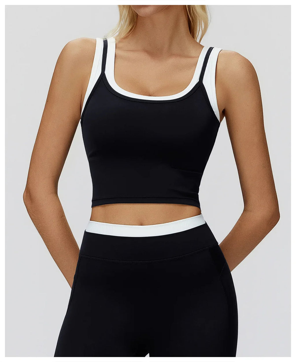 Color Blocked Fitness Bra Workout Tops Gym Underwear Fitness Sports Bras Athletic Sport Bra Women Backless Gym Yoga Crop Top