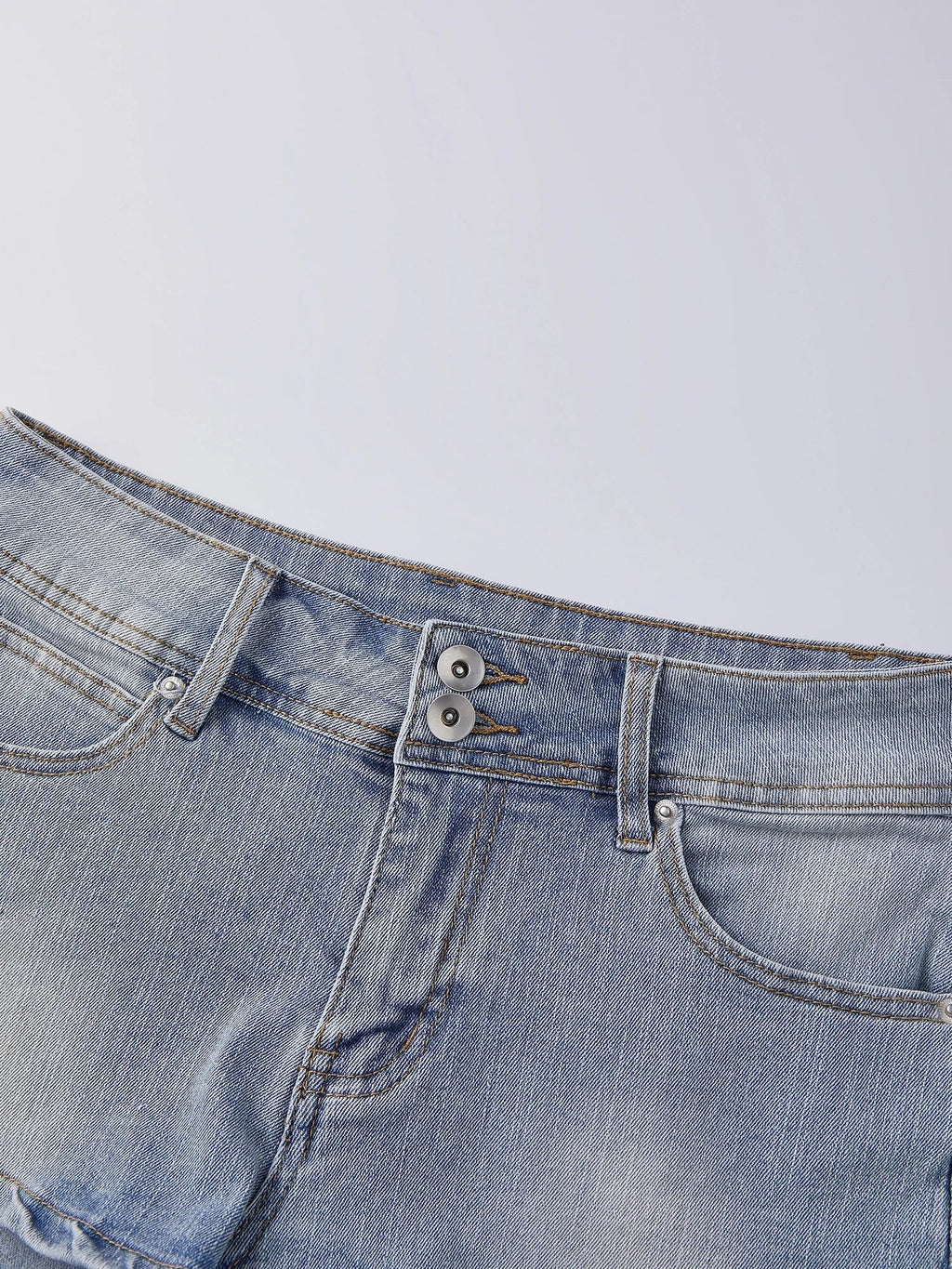 Women's Mini Jean Shorts with Pockets Low Rise Stretchy Denim Shorts Summer Sexy Casual Stylish Slim Fit Hot Short Pants