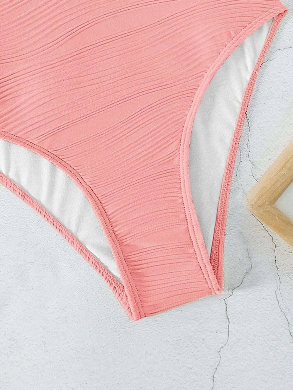 2026 Plain One Shoulder Swimsuit One Piece Solid Swimwear Women Sexy Bathers Bathing Swimming Swim Suit Female Beachwear