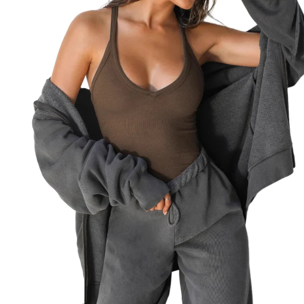Sporty Style Tank Top Women Yoga Style Vest Solid Color Slim Fit Strapless Sportswear 2026 New Summer Dress up Female Clothing