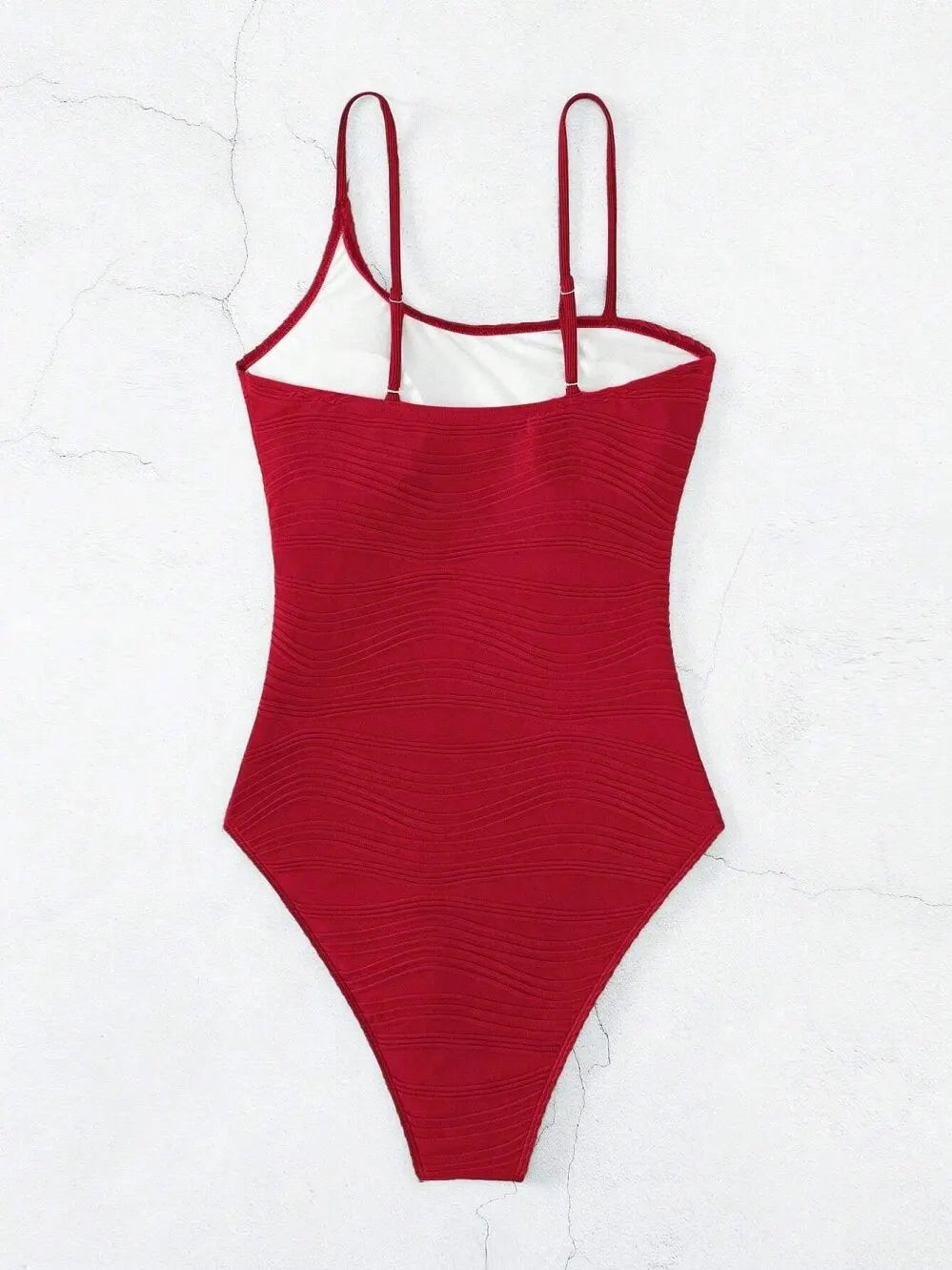 2026 Plain One Shoulder Swimsuit One Piece Solid Swimwear Women Sexy Bathers Bathing Swimming Swim Suit Female Beachwear