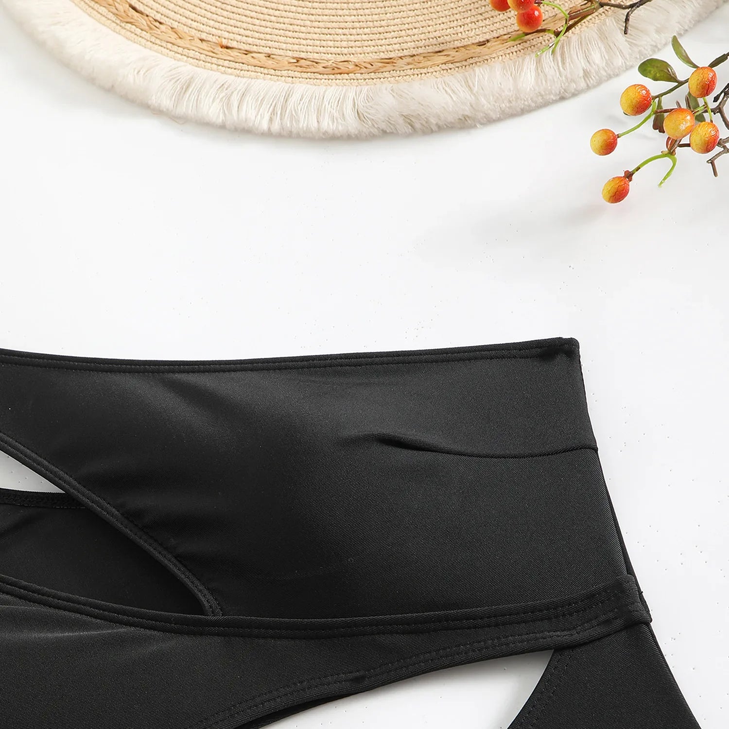 Cut Out Asymmetric One Shoulder One Piece Swimsuit Women Swimwear Female Monokini High Cut Bather Bathing Suit Swim Beachwear