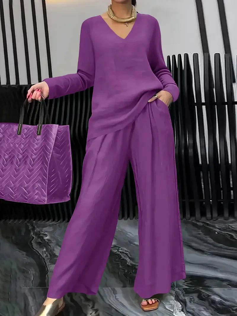 Hot selling women's spring and summer suits women's casual travel suits loose and comfortable suits