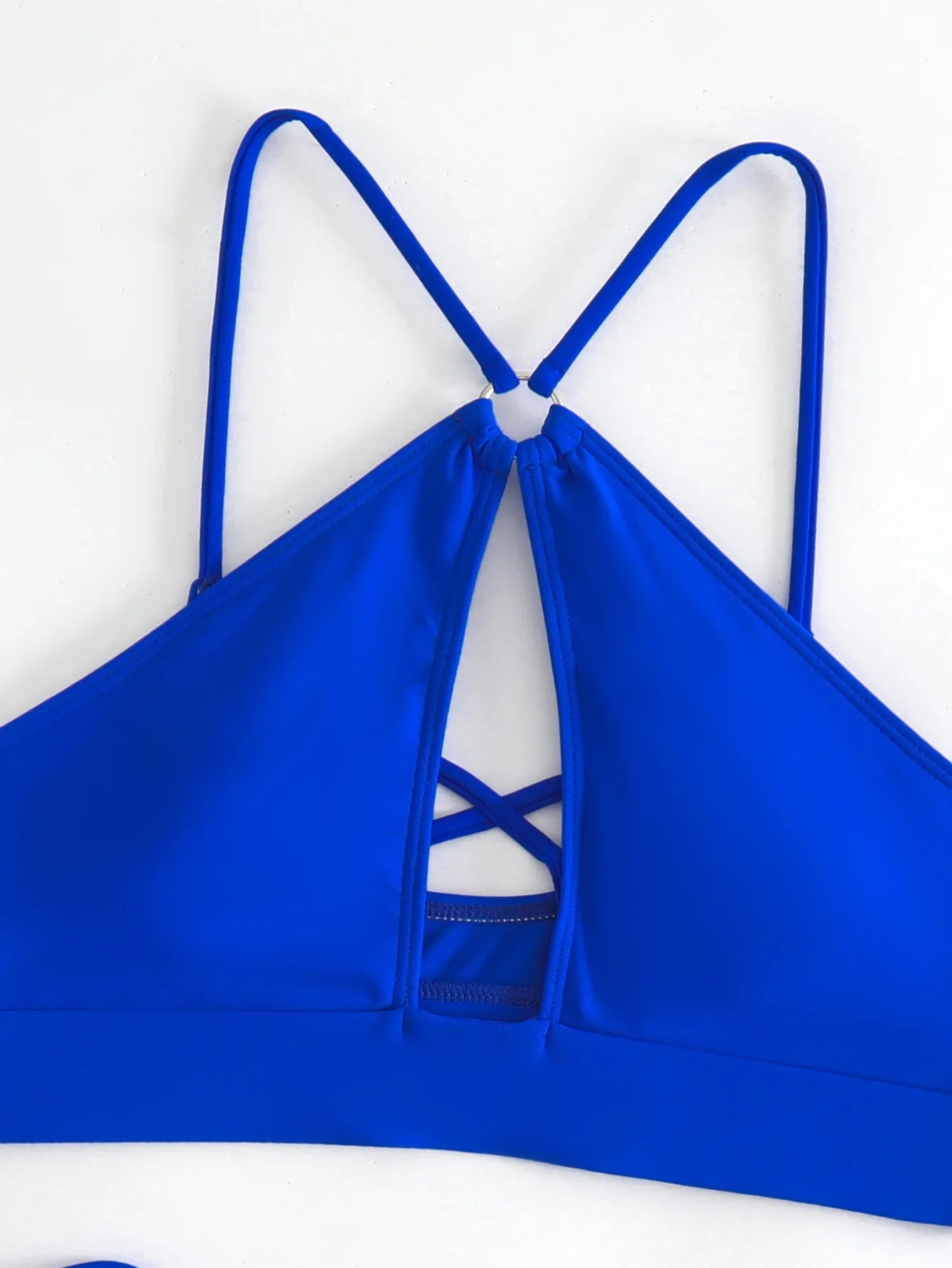 2026 Sexy Orange Bikini Hollow Out Push Up Two-Piece Swimsuit Women Halter Bandage Backless Thong Swimwear Summer Beachwear New