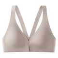 Front Closure Push Up Bra Seamless Underwear Women's Bras Without Steel Ring Gathers Non-wire Bra Beauty Back Sexy Lingerie