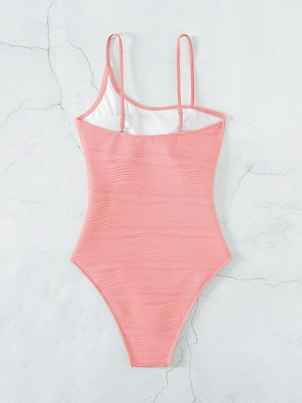 2026 Plain One Shoulder Swimsuit One Piece Solid Swimwear Women Sexy Bathers Bathing Swimming Swim Suit Female Beachwear