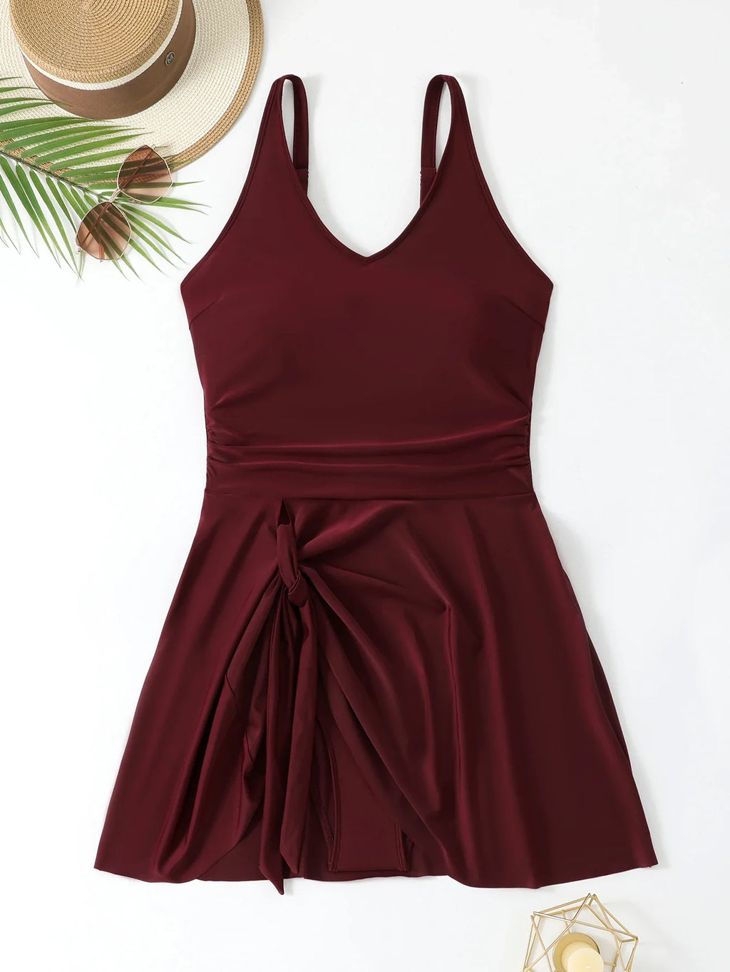 2026 Large Plus Size Swimsuit Women One Piece Strappy Beach Dress Swimwear Female Bathers Bathing Swimming Swim Suit Beachwear