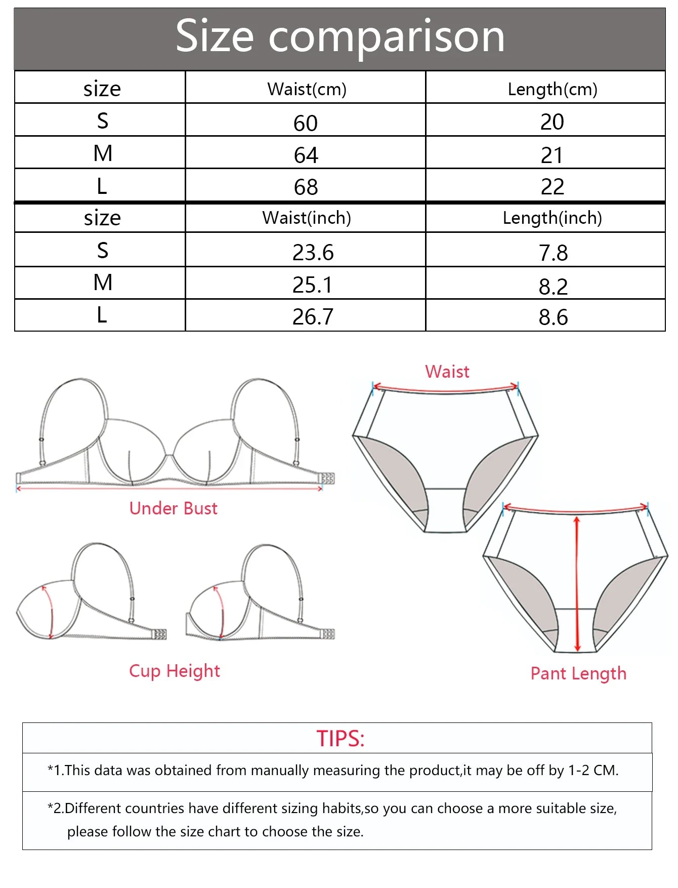 3Pcs Women Ribbed Briefs Cute Peach Plaid Print Panties Contrast White Trim Stretchy Soft Breathable Daily Underwear Set C898