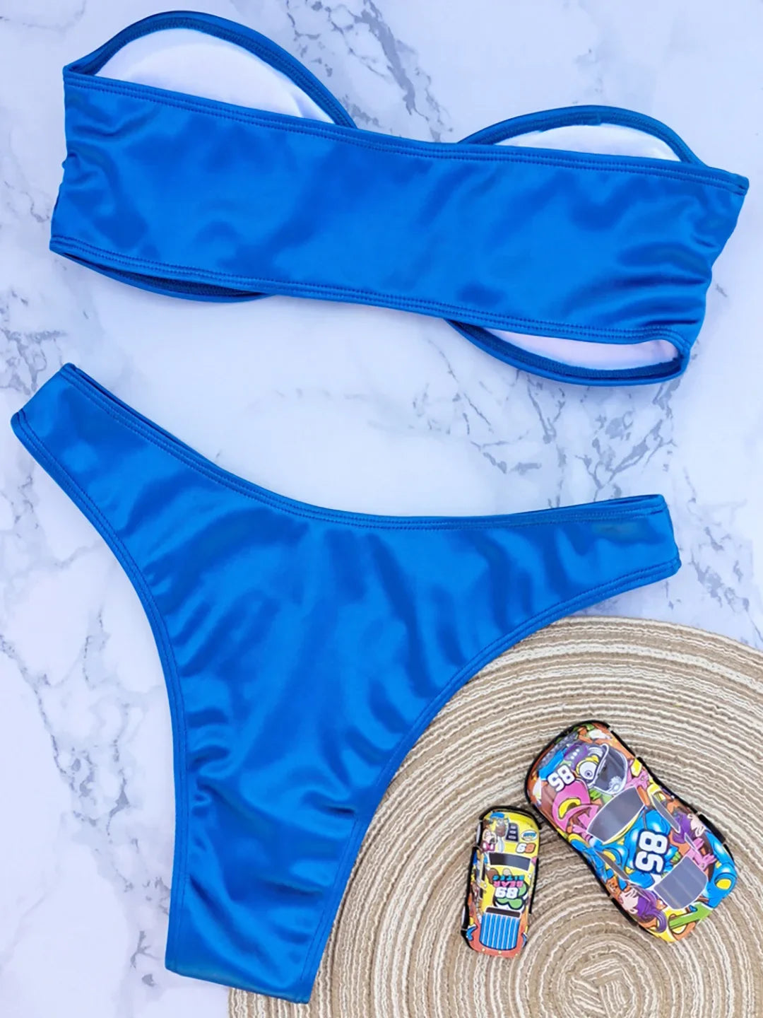 13 Color 2026 New Sexy Bandeau Bikini Women Swimwear Female Swimsuit Two-Pieces Bikini Set Padded Bather Bathing Suit Swim V4647