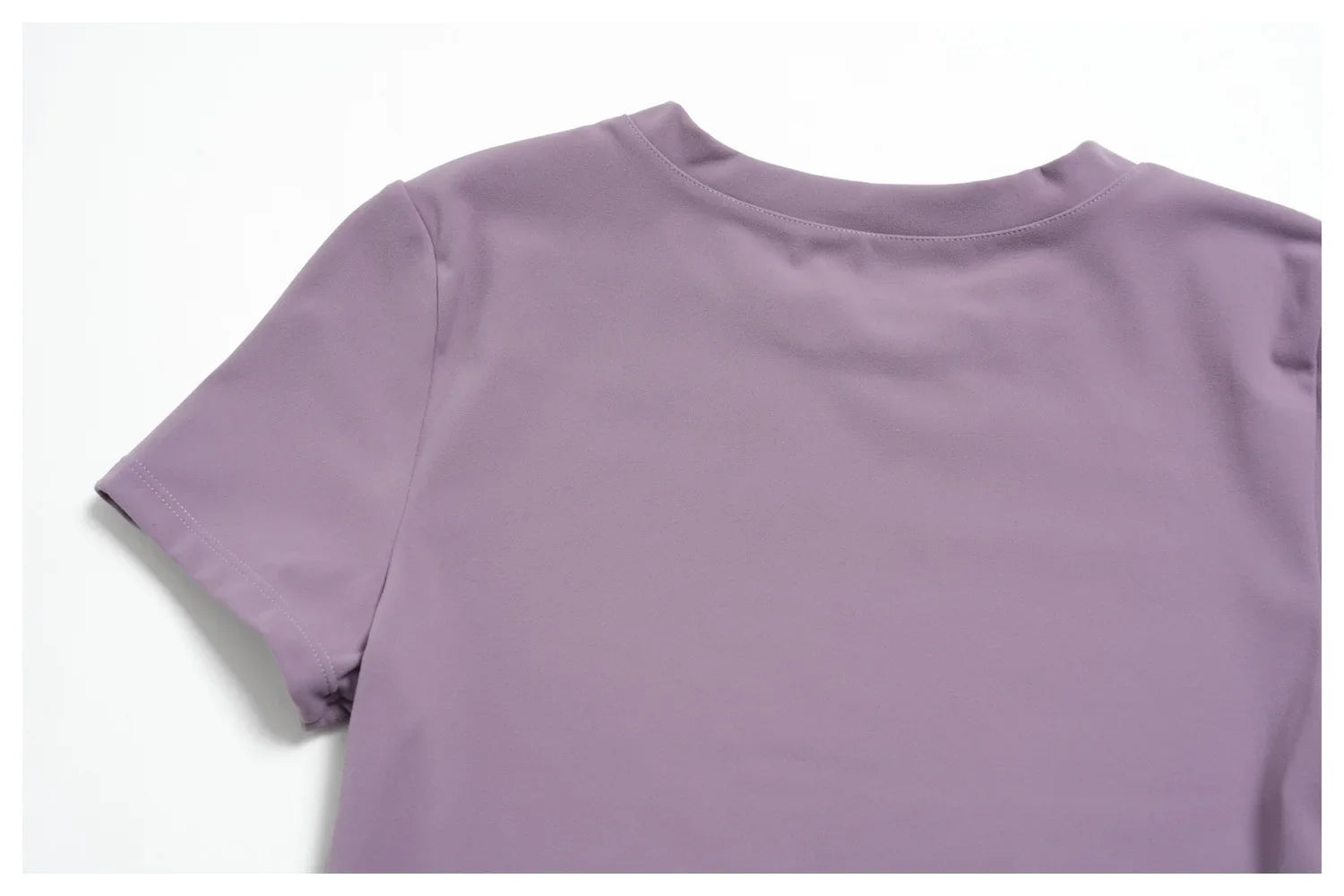 Creamy 2 Pieces Workout Suit Women Yoga Outfits Short Sleeve O Neck Slim Sports T Shirts High Waist Flare Pants Gym Fitness Sets
