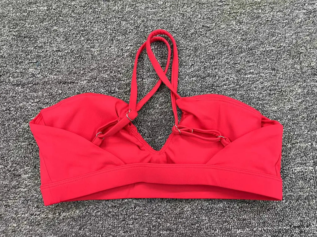 New Summer Sexy Sports Bra Workout Brasier Running Breathable Fitness Underwear Female Quick-Dry Yoga Clothes Gym Top Woman