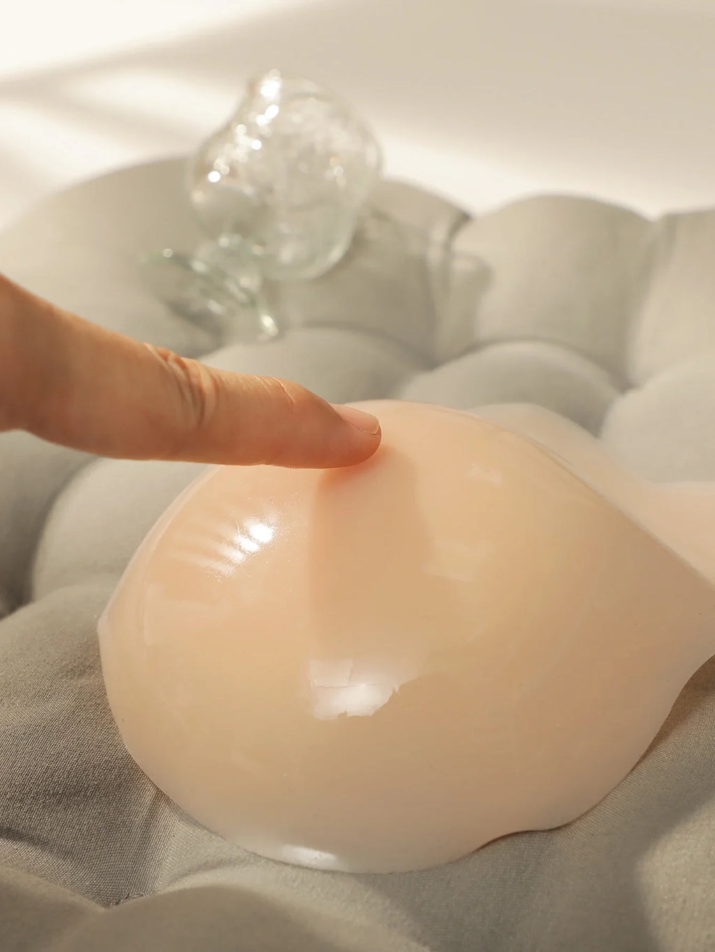 Women Push Up Bras Self Adhesive Silicone Strapless Invisible Bra Reusable Sticky Breast Lift Tape Rabbit Nipple Cover Bra 2866
