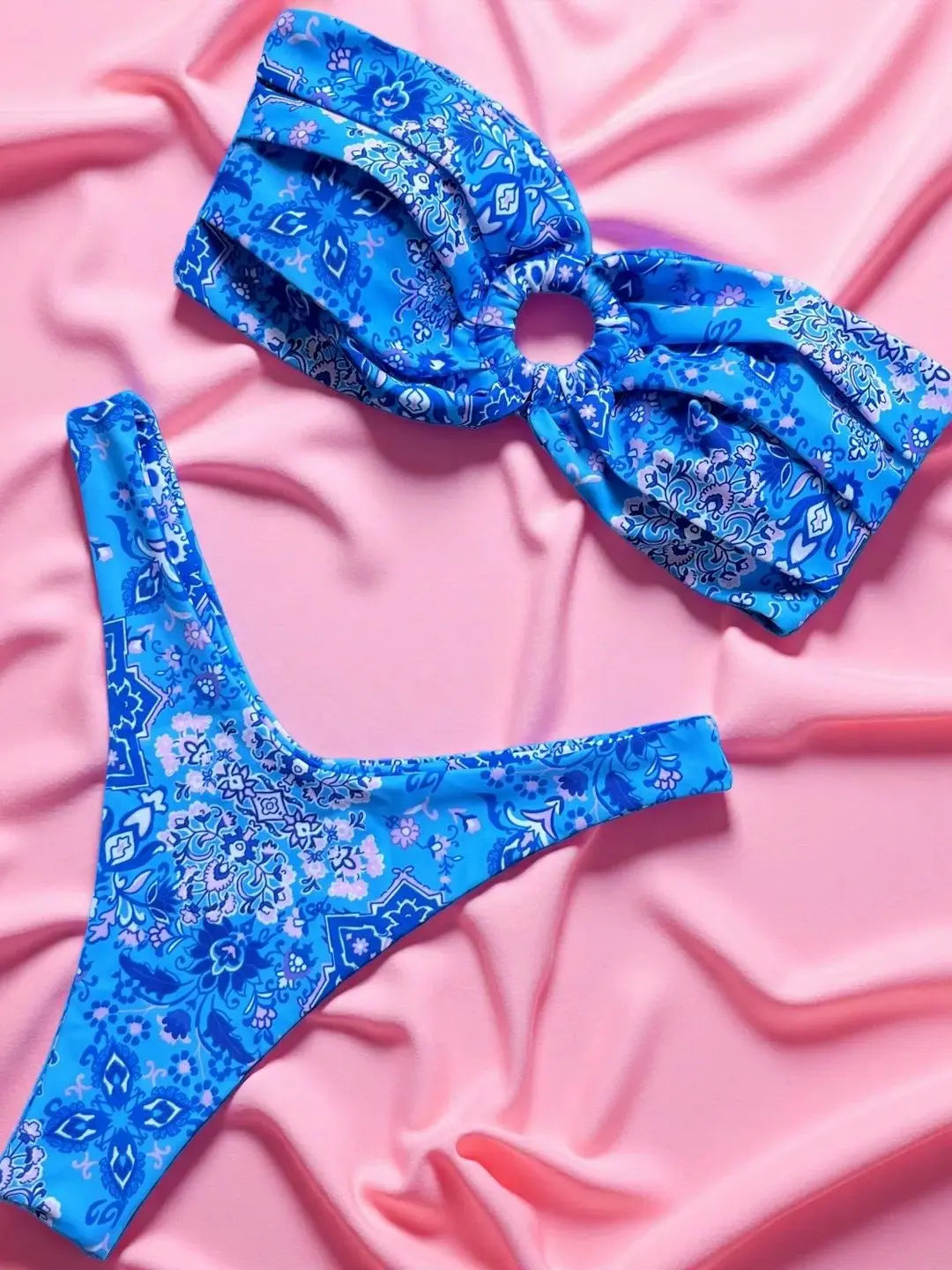 Micro Bikini Push Up Women Swimsuits 2026 Sexy Female Swimwear Brazilian Bikini Set Thong Biquini Swim Suits Print Beachwear