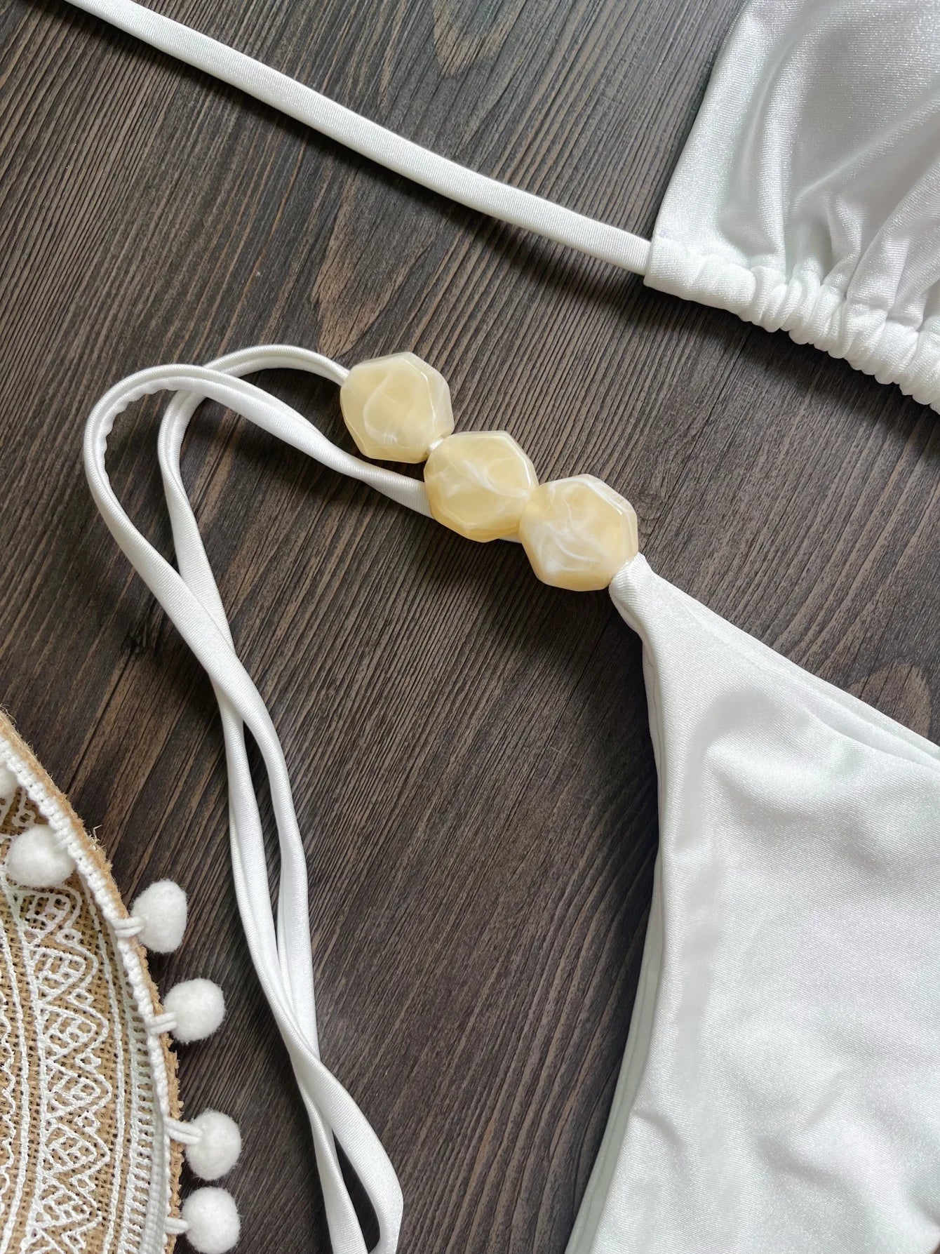 DEKA Thong Solid Bikini Set Stone Swimsuit Push Up Bikinis Women Swimwear Female Biquinis Bathing Suit Swimming Suits Beachwear