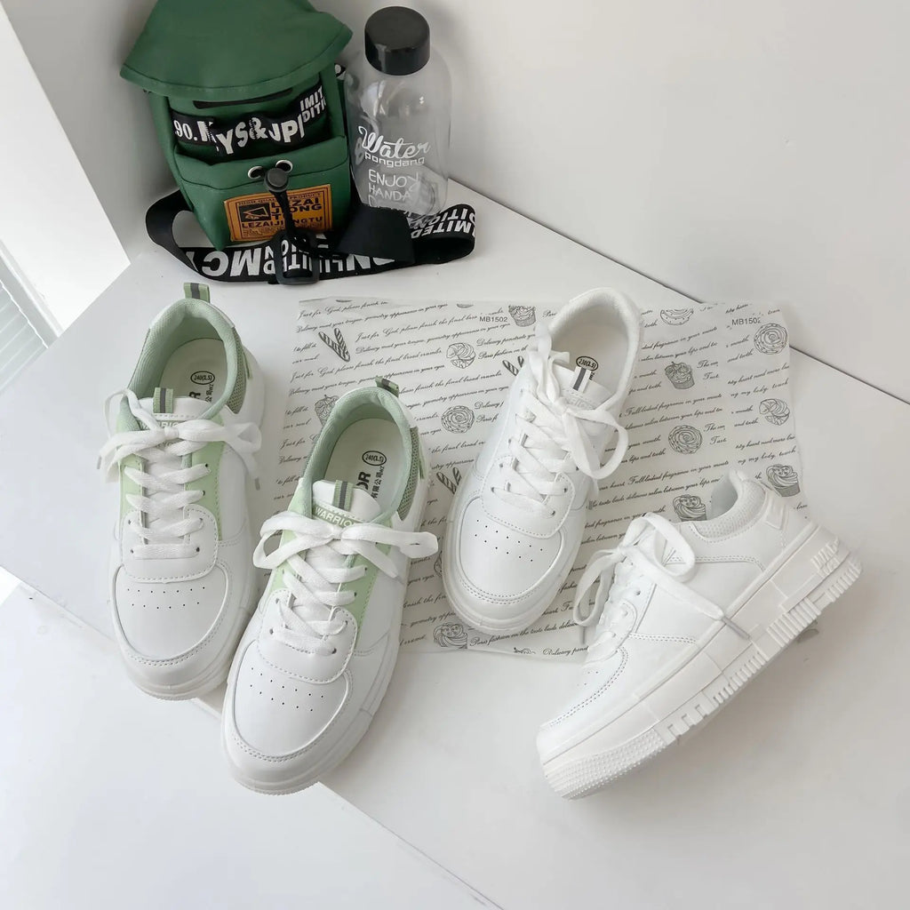 2022 Fashion Spring New Designer Hot Sale White Shoes Female Platform Sneakers Women Tenis Feminino Casual Female Shoes Woman