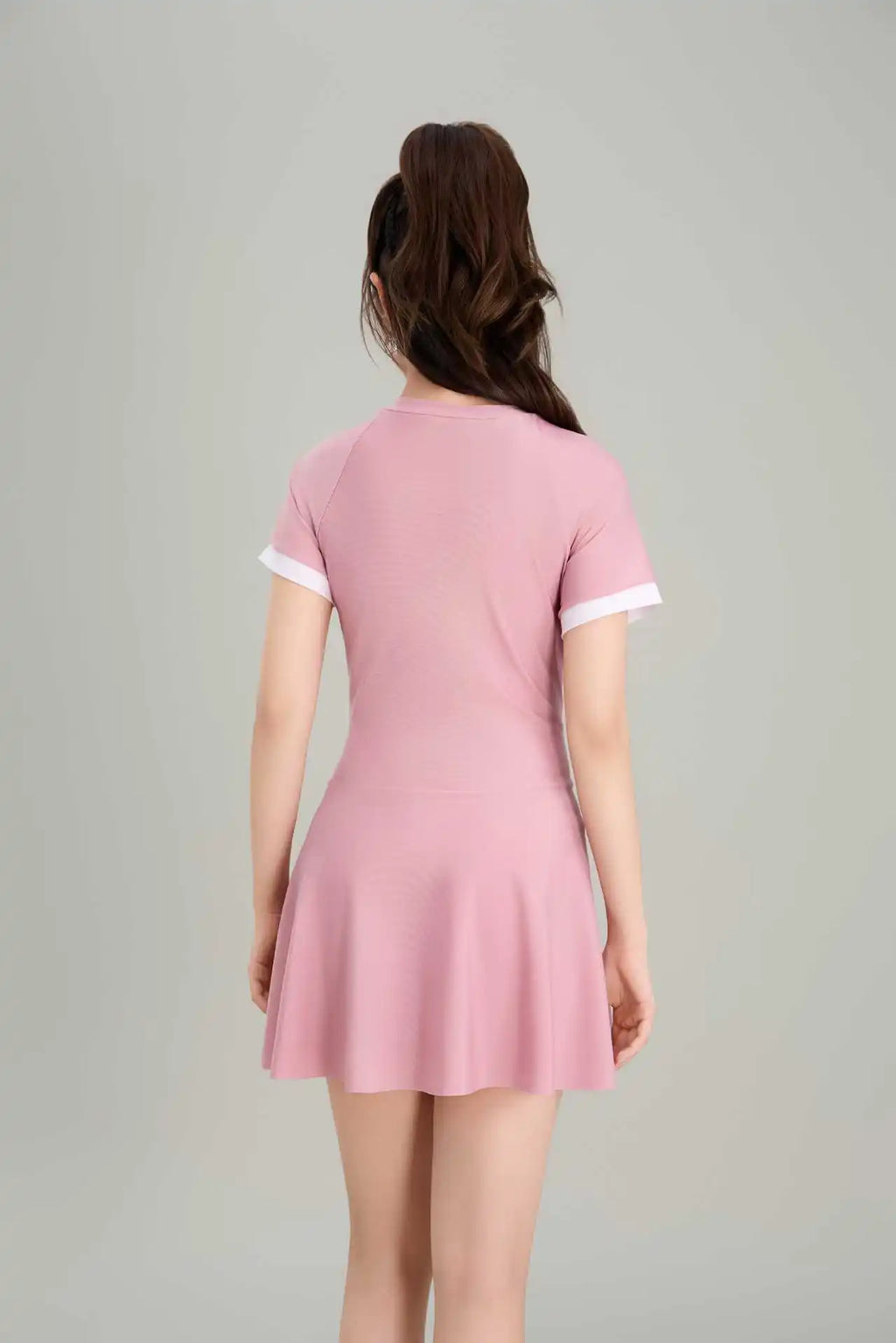 New Swimsuit for Women, Slightly Overweight, Plus Size Jumpsuit Style, Conservative and Slimming, Hot Spring Swimsuit Wholesale