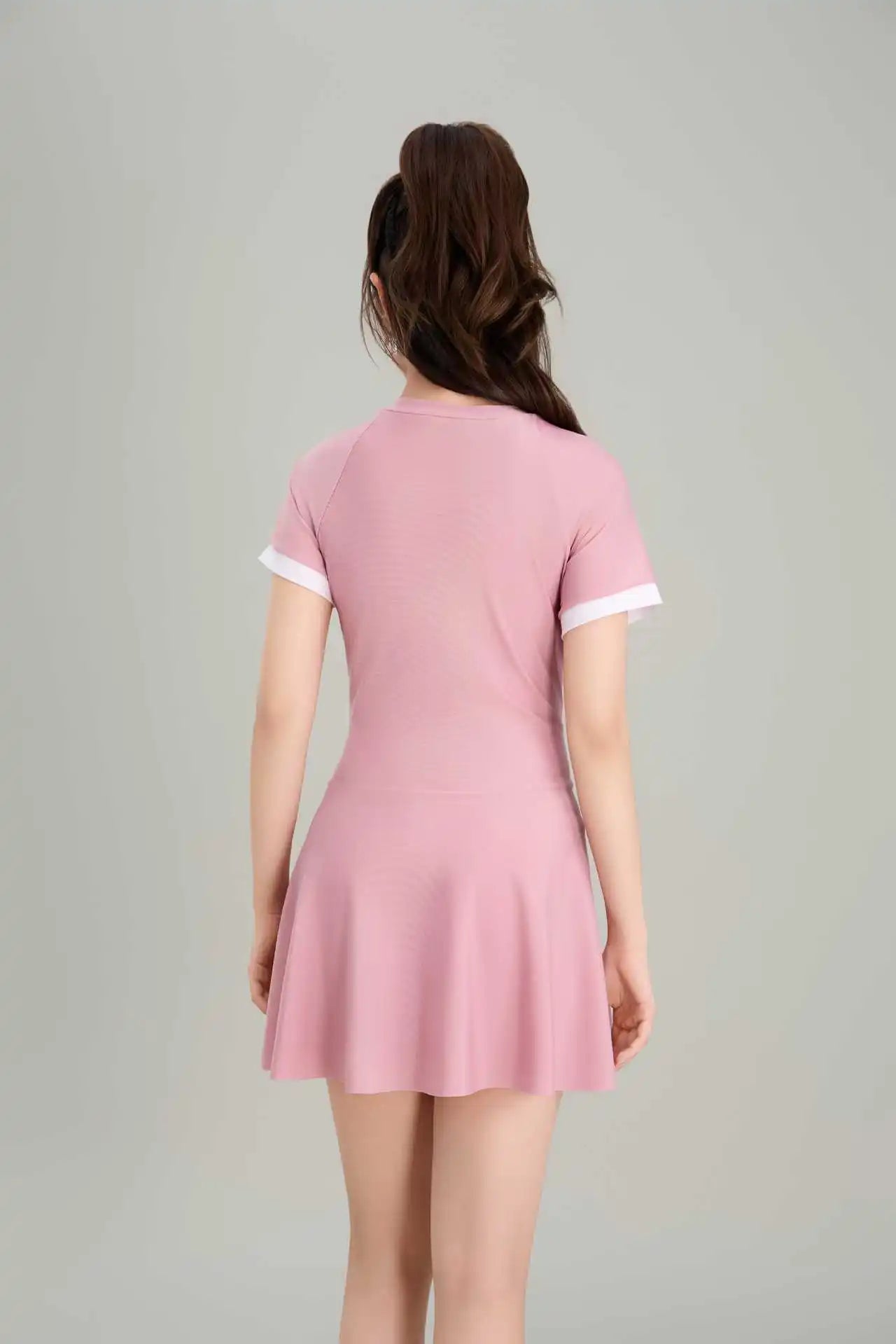 New Swimsuit for Women, Slightly Overweight, Plus Size Jumpsuit Style, Conservative and Slimming, Hot Spring Swimsuit Wholesale