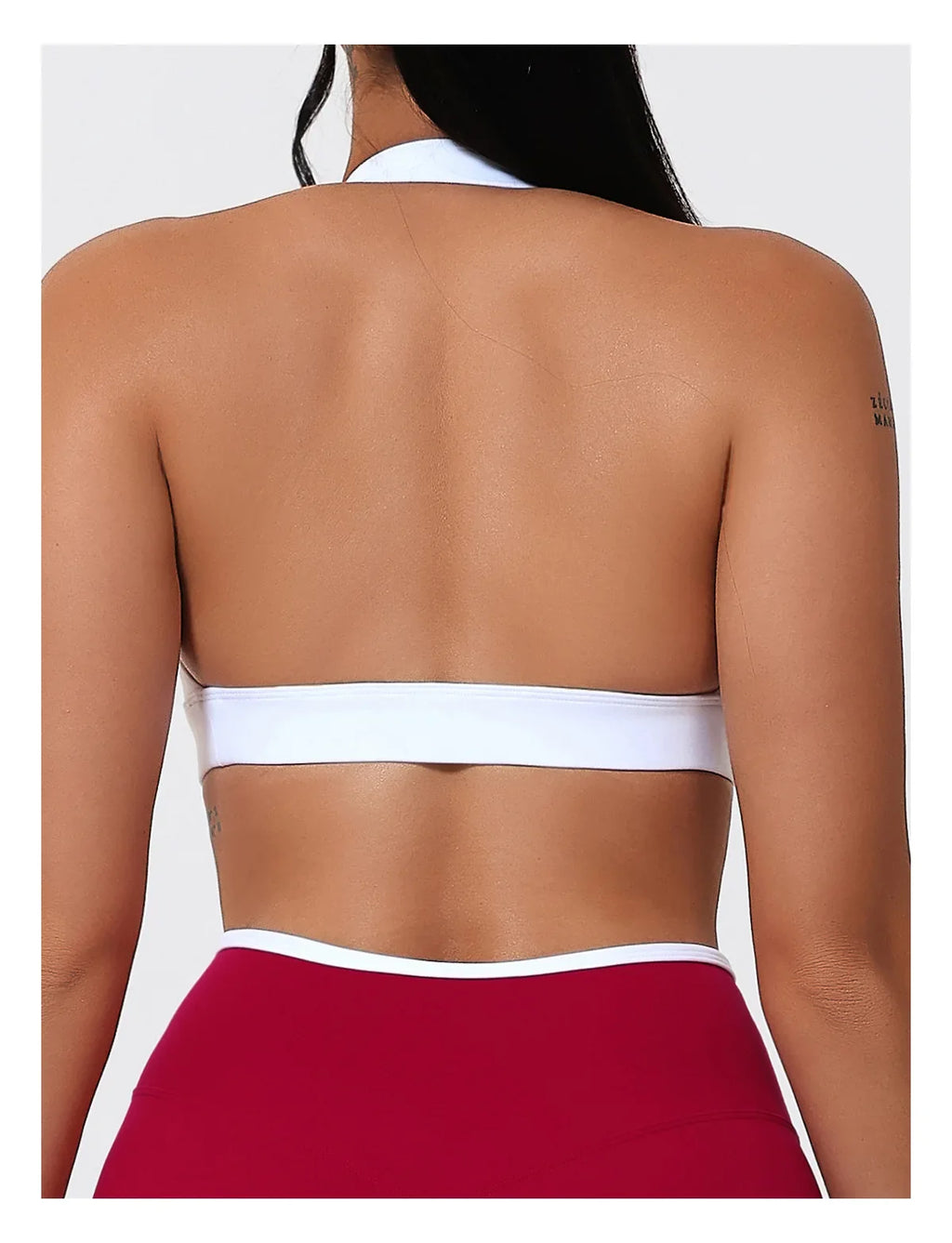 Women Halter Sports Bra Push Up Strappy Sexy Open Back Gym Crop Top Padded Women's Underwear Fitness Workout Yoga Tank Tops