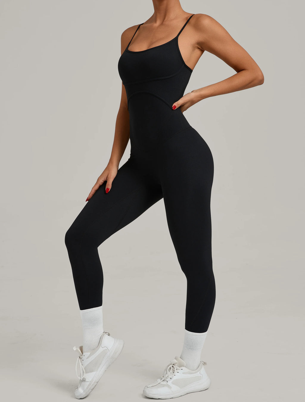 Padded One-Piece Yoga Clothes Sportswear Women's Gym Push Up Workout Clothes Fitness Sports Fitness Wear Yoga Jumpsuit