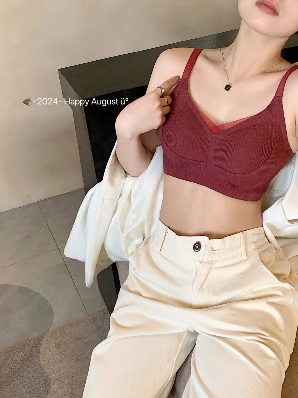 Wireless Support Bra Small Breasts, European Style Push Up Bralette, No Underwire No Padding Anti-Sagging Comfort, Autumn Winter