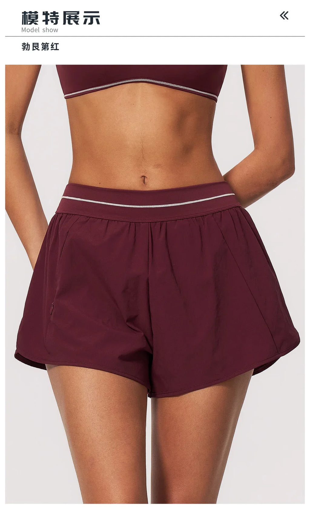 New Brushed Sports Shorts Women High Waist Fake Two Pieces of Anti Glare Shorts Leggings Casual Loose Pocket Fitness Sportwear