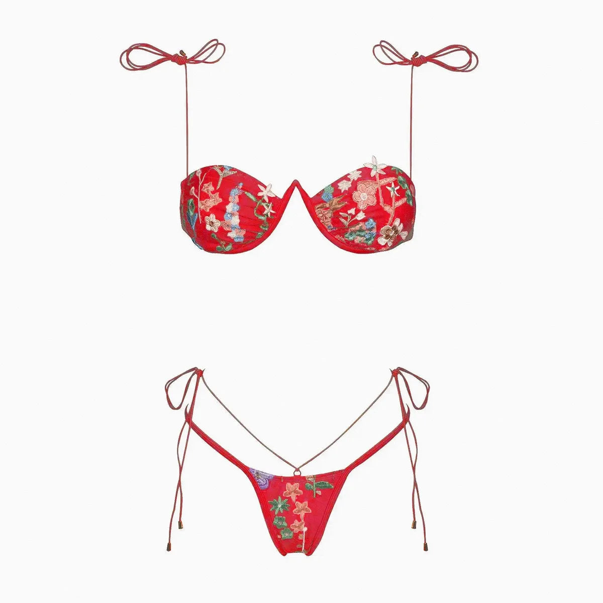2026 Push Up Bikinis Women Swimsuits Female Swimwear Micro Bikini Set Bathing Suit Swimming Suits Beachwear Embroidery Biquini
