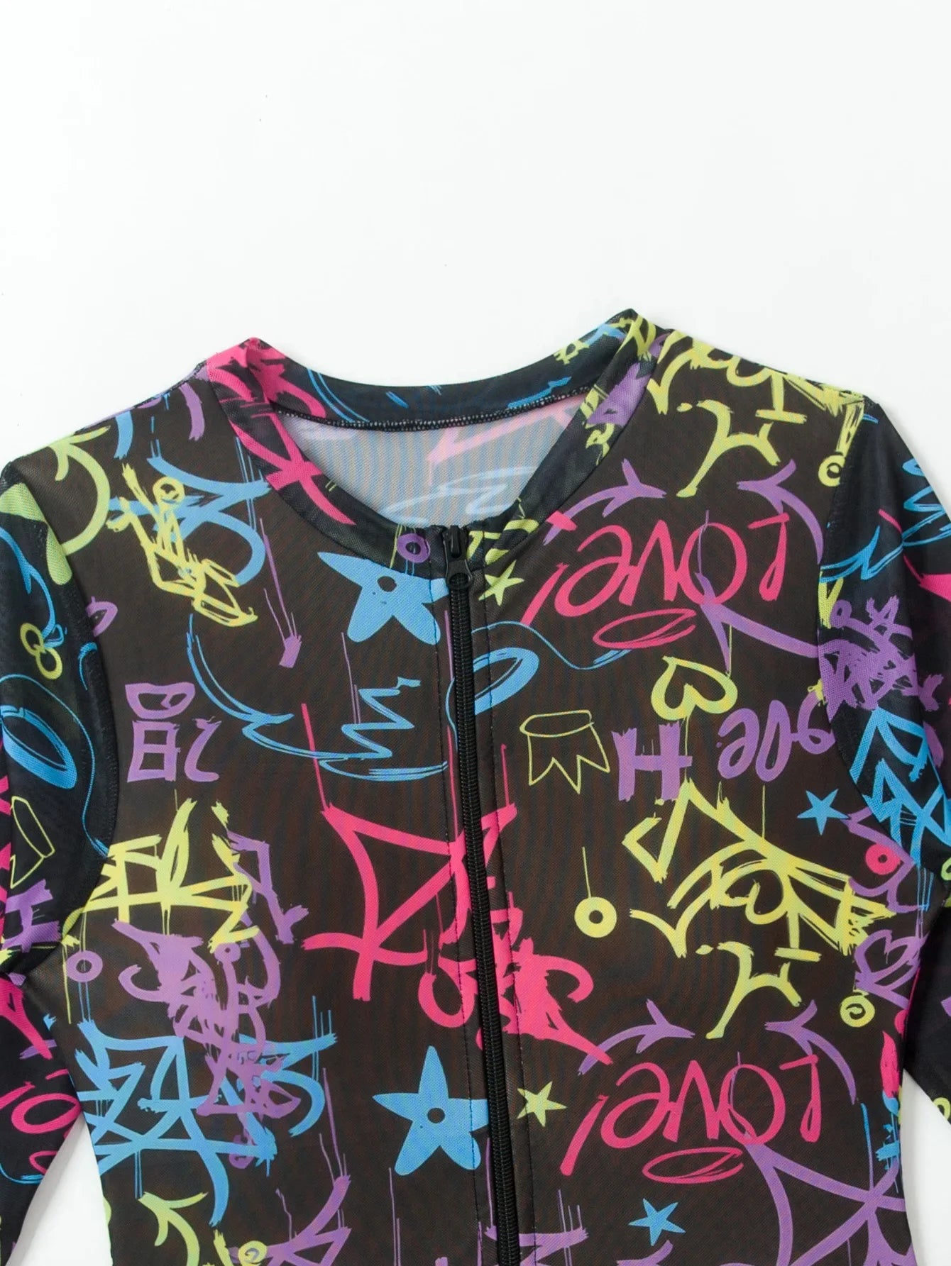 2026 Printed Long Sleeve with Long Pants Sexy One Piece Swimsuit Women Swimwear Female Flowers Padded Bather Bathing Suit Swim