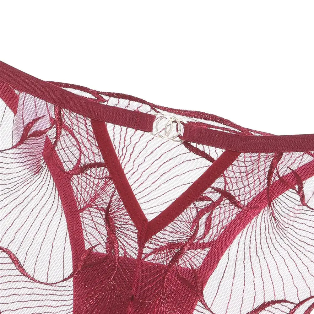 Summer French Minimizer Bra Beachwear Large Bust Pure Embroidery Lace Ultra Thin Plate Size Light Support Wirefree AU MOYISU