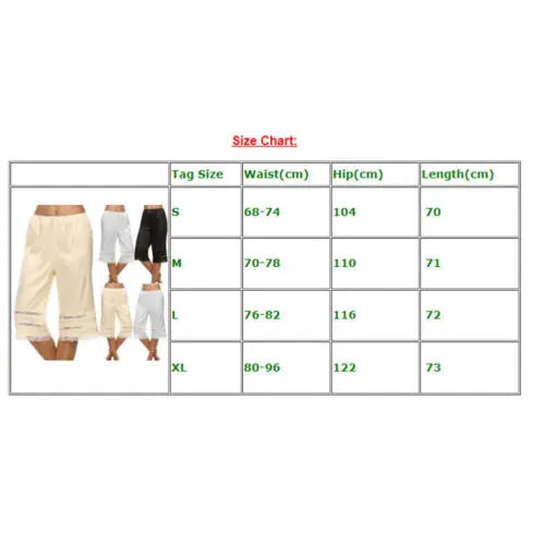Women’s Pajama Pants Lace Trim Loose High Waist Sleepwear Bottoms Elastic Waist Band Nightwear Trousers