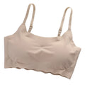 Seamless Bra Push Up Bras For Women Ice Silk Underwear Sports Fitness Bra Sexy Lingerie No Steel Ring Soft Support Bra