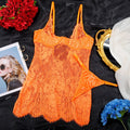 Toucheart Sexy Lingerie Lace Patchwork Mesh See-through Jumpsuit Sexy Suspender Push-up Body Shaping Separates Nightgown Suit