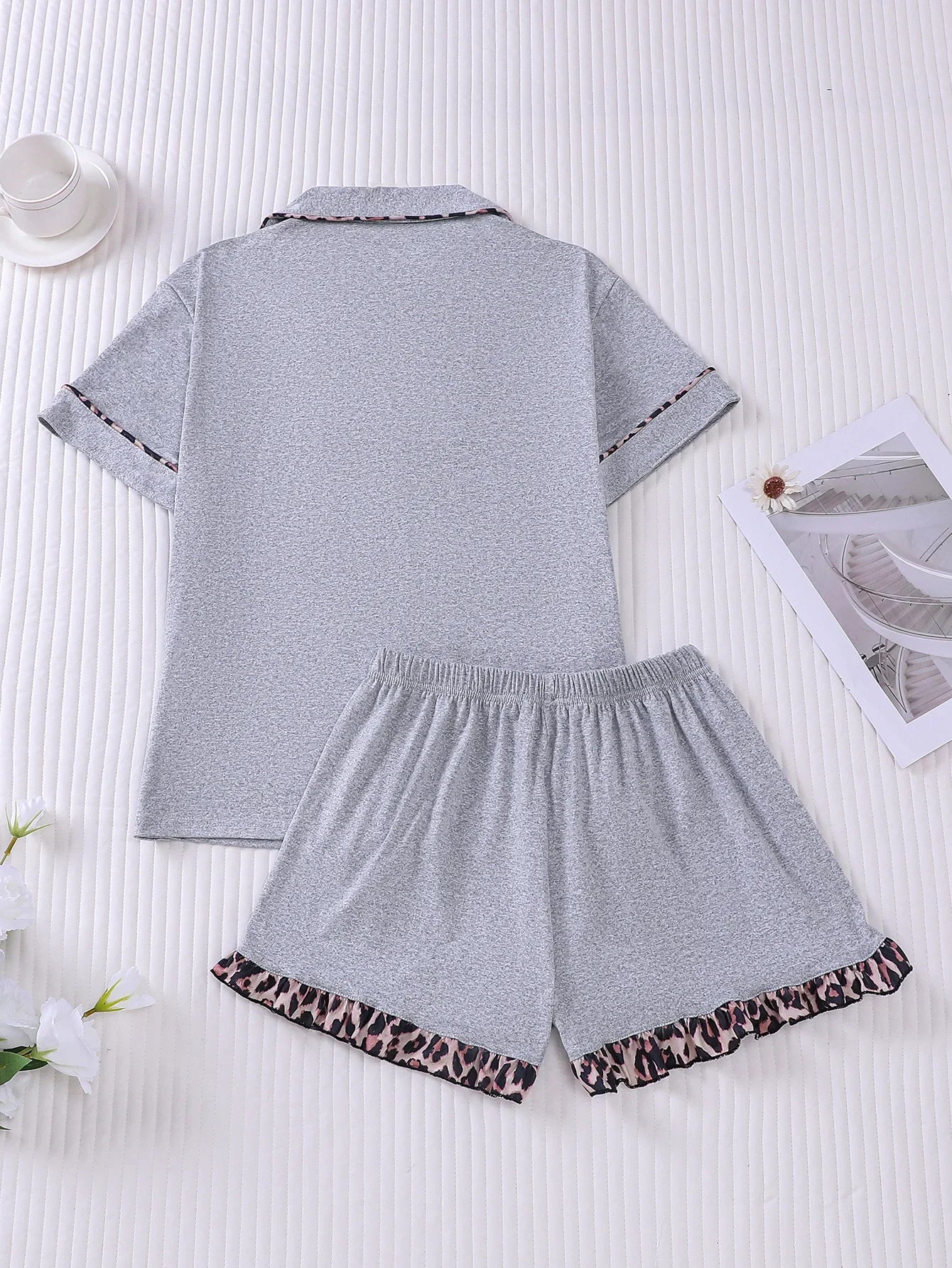 Women's Sleepwear 2026 New Summer Comfortable Pajamas Sets for Women Lapel Homewear Short Sleeve Shorts Set Pijamas Pajamas Set