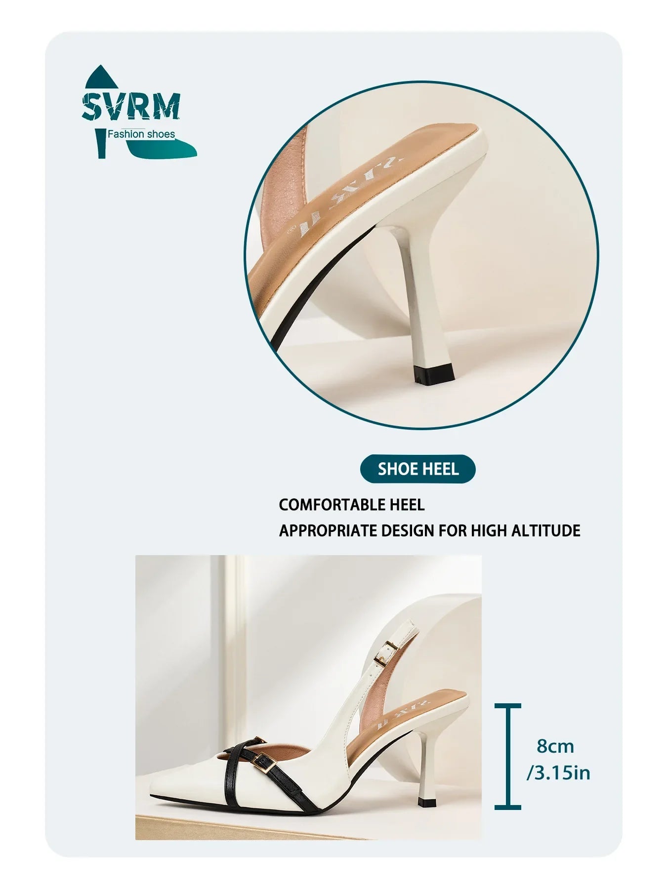 New Solid Color Pointed-toe Buckle-back Empty High-heeled Sandals for Women in Spring/Summer 2026
