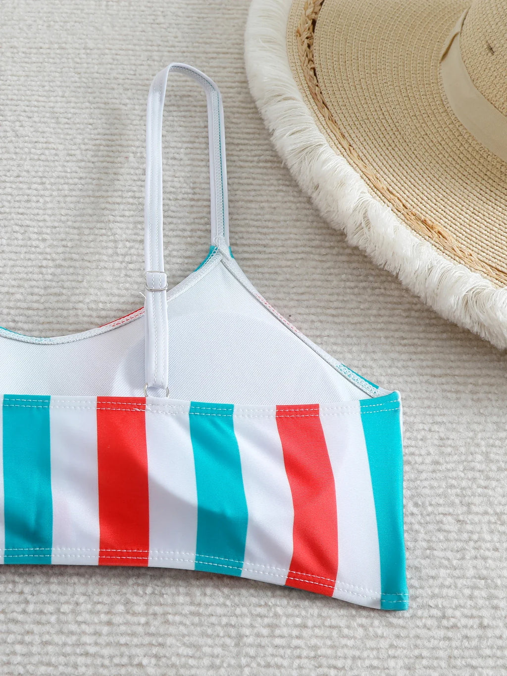 High Waist Bikini 2026 Women Strappy Swimsuit Sexy Striped Swimwear Female Bathers Bathing Swimming Swim Suit Summer Beachwear