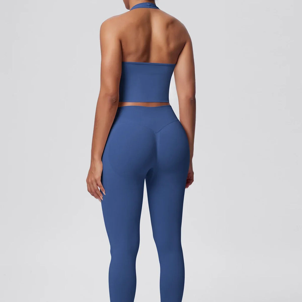 2pcs Yoga Set Gym Outfits Clothes Athletic Wear Yoga Suits For Women Fitness Set Tracksuits Sports Bra Gym Leggings Sportswear