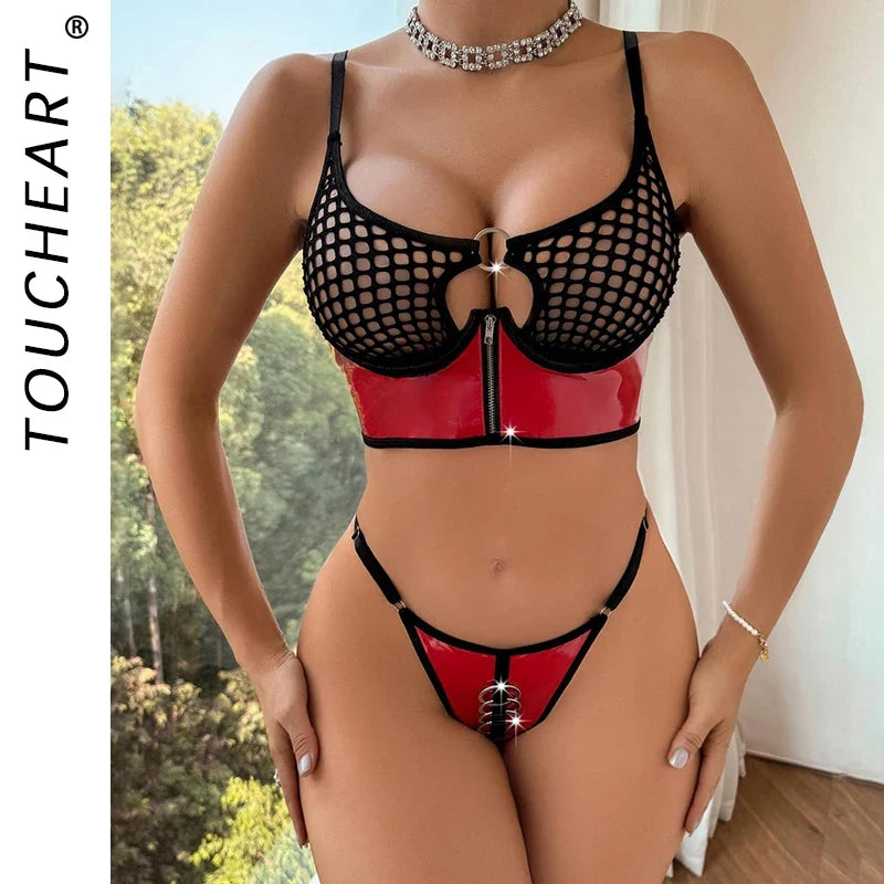 Women Sets Briefs Women's Corselet Sexy Underware Transparent Underwear Woman Set Lace Bra and Panties Sets Sex Lingerie Bras