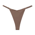 Iron Ring Ice Silk Sexy Women G String Briefs Panties Girls Underwear Thong Underpants Seamless Lingerie Plus Size S-XL
