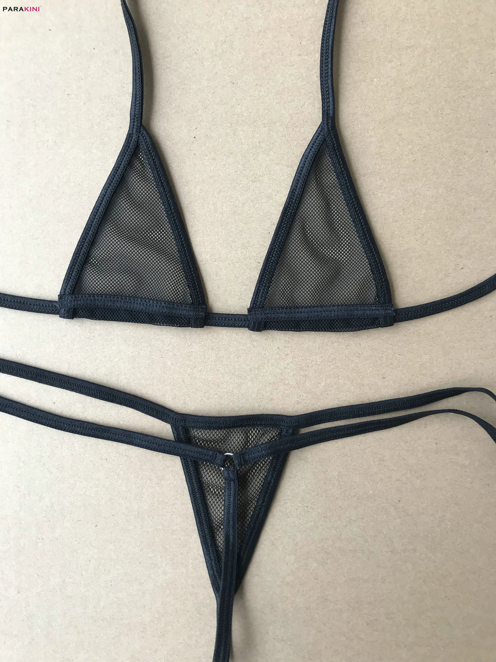 DEKA Women's Mini Micro Exotic Bikini Hot Sexy Bandage Bra + G-Strings Thong Open Crotch Erotic Lingerie Underwear Swimsuit Sets