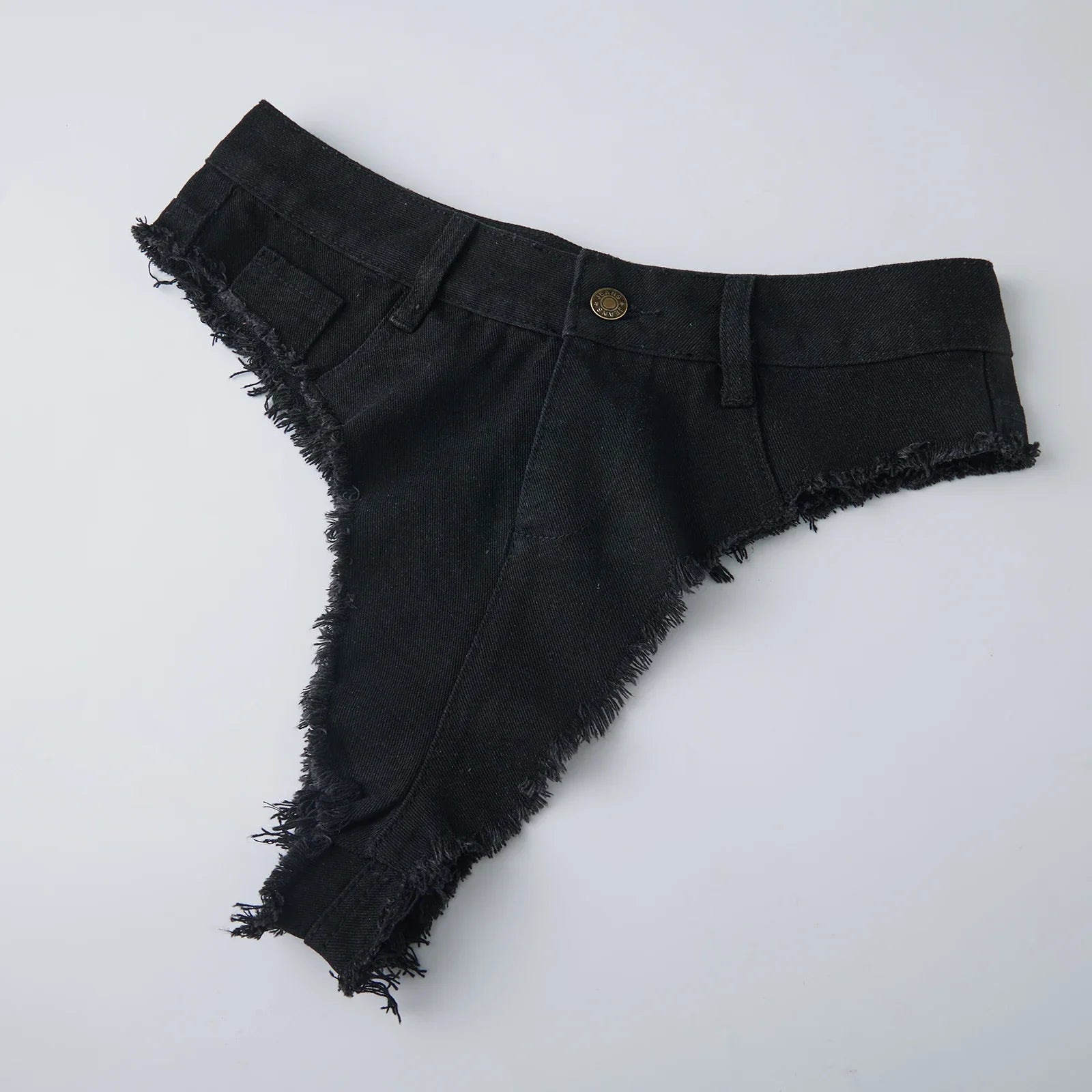 2026 Summer Women's Hot Mini Jean Shorts Low Rise Sexy Denim Shorts Beach Club Party Daily Wear
