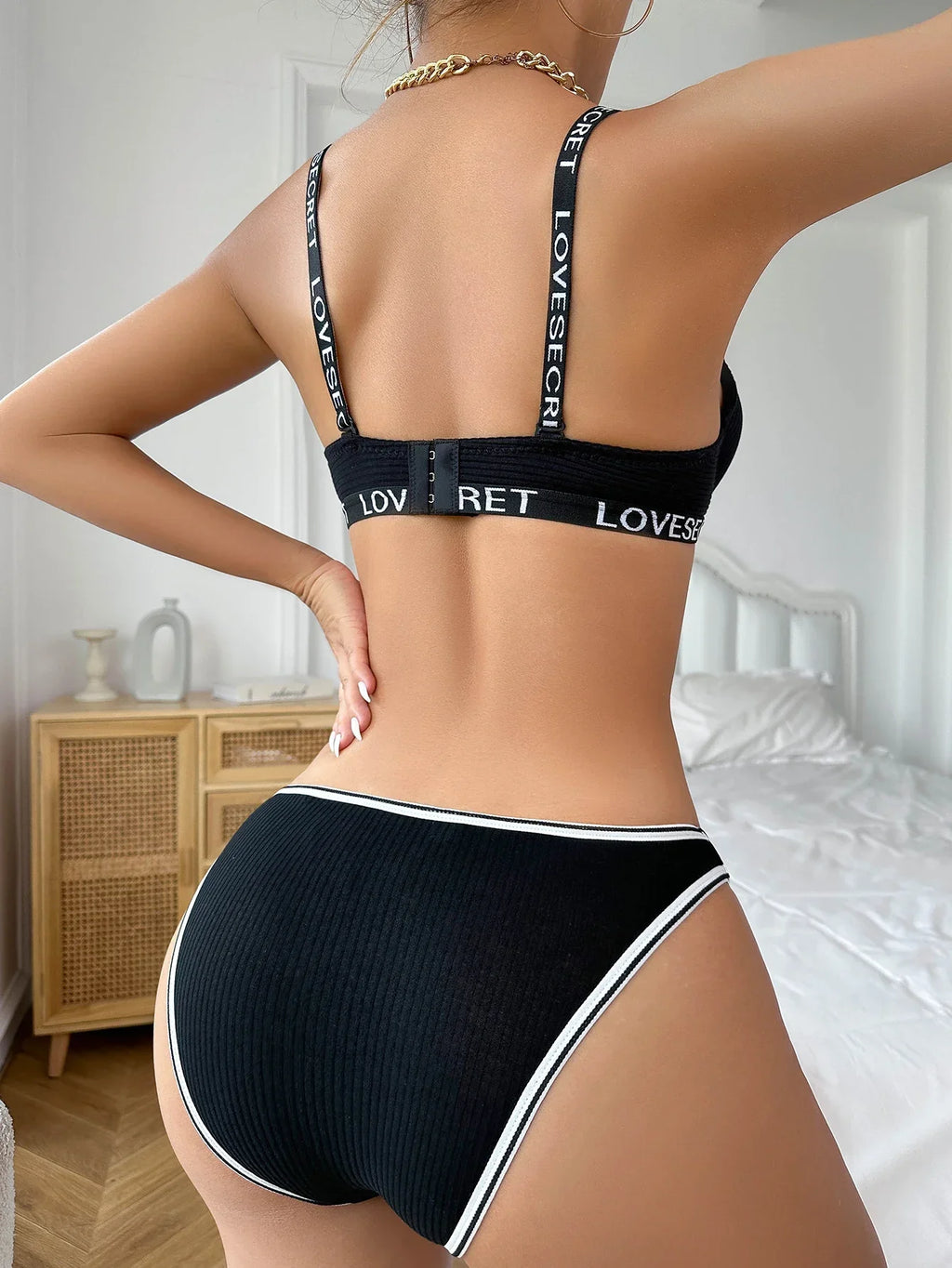 Women Push Up Bra Set Underwire Support Seamless T Shirt Bra And Panty 2-pack Everyday Lingerie Set Daily Comfort Essential