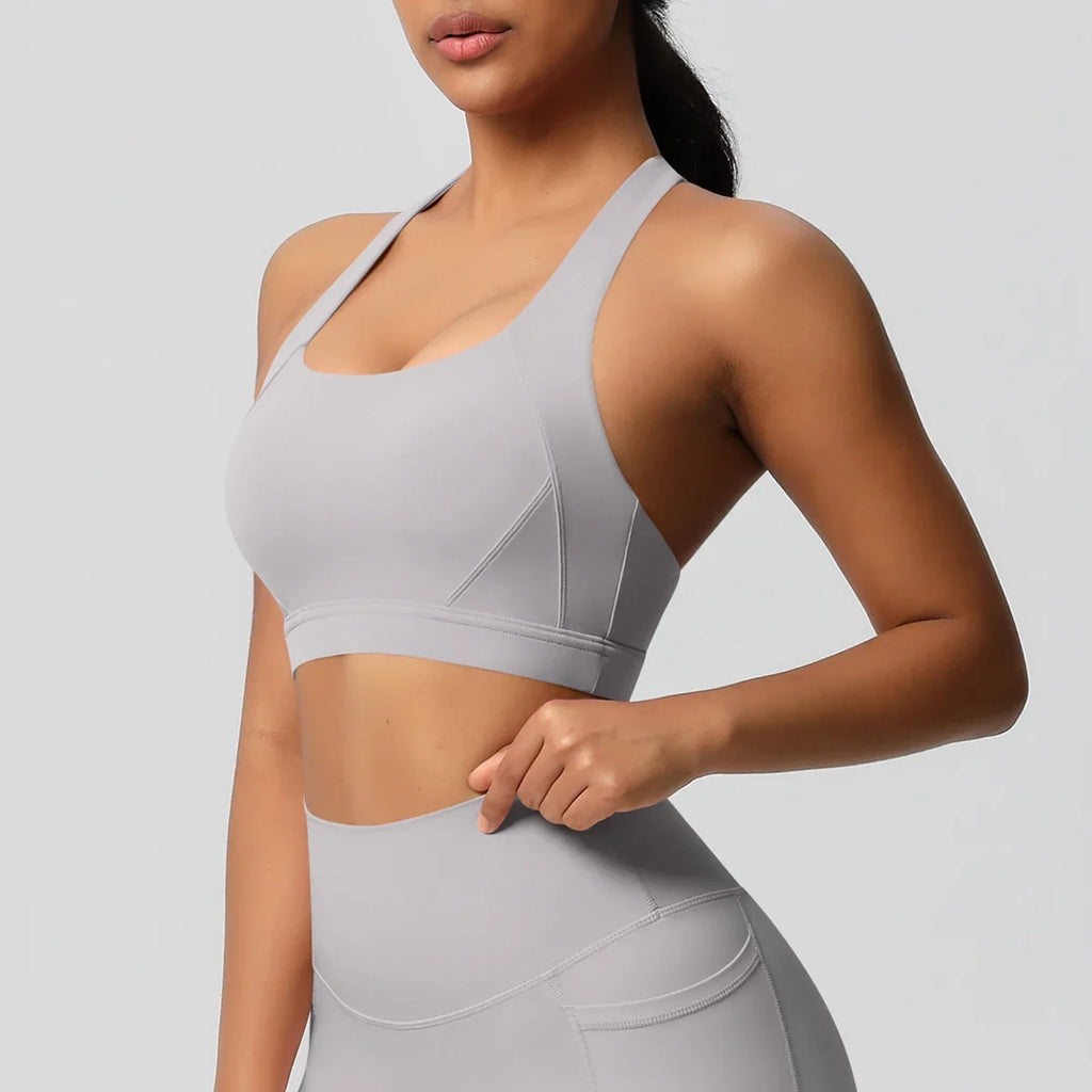 Women Fitness Yoga Bras Sexy Sling Beauty Back Fitness Push Up Sports Women Underwear Running Crop Top Yoga Clothes