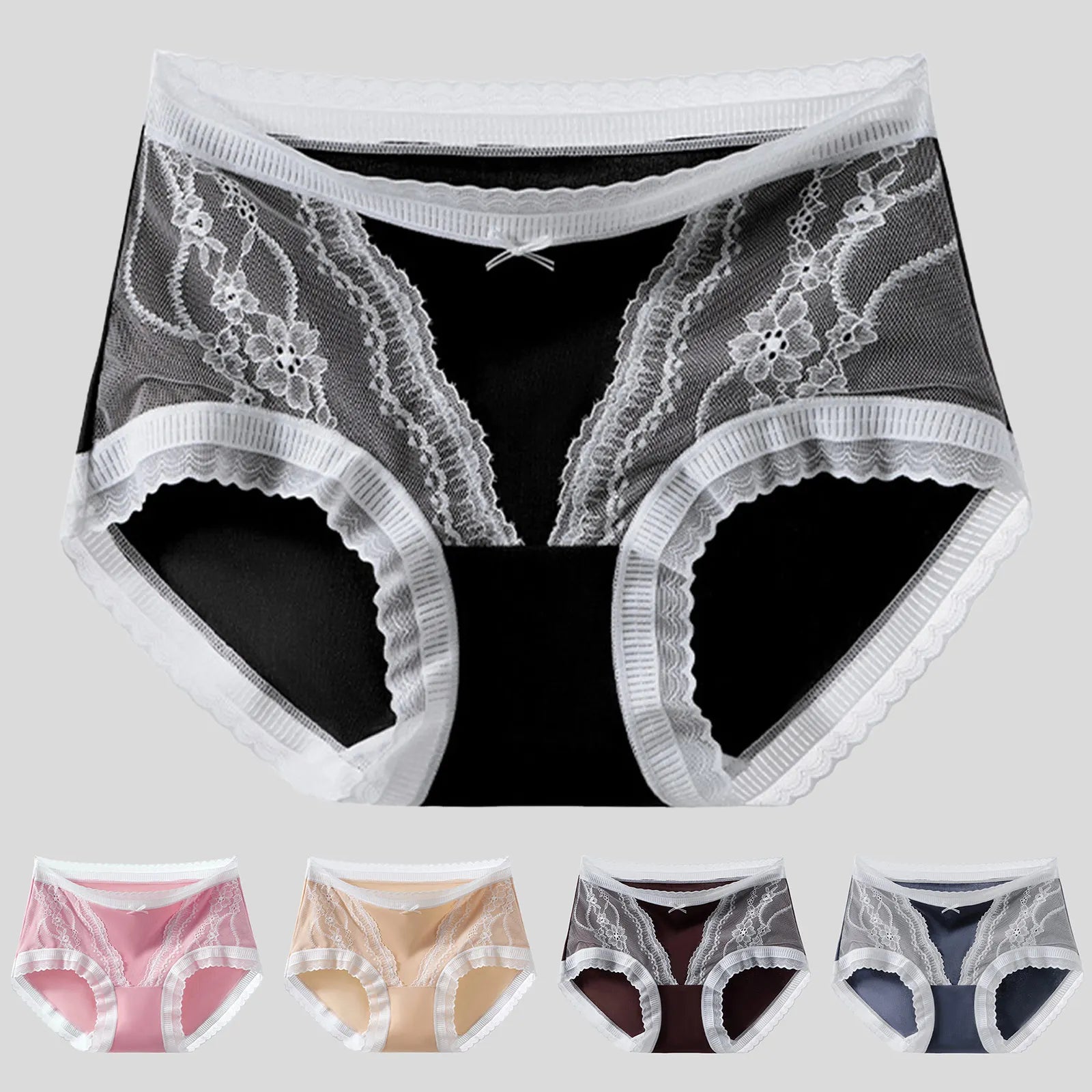2026 Lace Thongs Womens Cotton Underwear Hipster Stretch Breathable Panties Daily Wear Comfy Women Briefs трусы женские 부부생활 속옷
