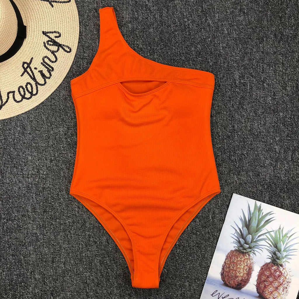 2023 Vintage Swimsuit Women One Piece Ruffle Strap Swimwear Female Push Up Monokini Padded Beach Bathing Suits Black Bodysuits