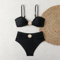 High Waist Bikini Women's Swimsuit Two-piece Bathing Suits Bandeau Woman Swimwear Trend Bikinis Sets Brazilian Beach Wear