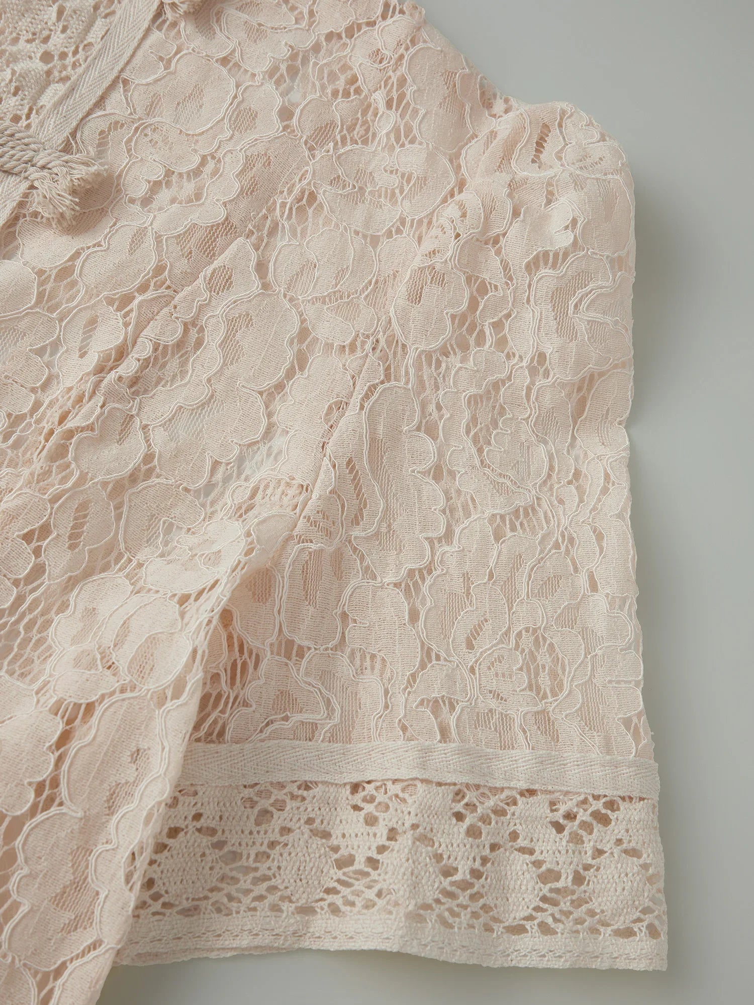 Summer Women's Retro Shirts Sheer Lace Blouse Elegant Stylish Button Down Short Sleeve Tops Casual Sexy