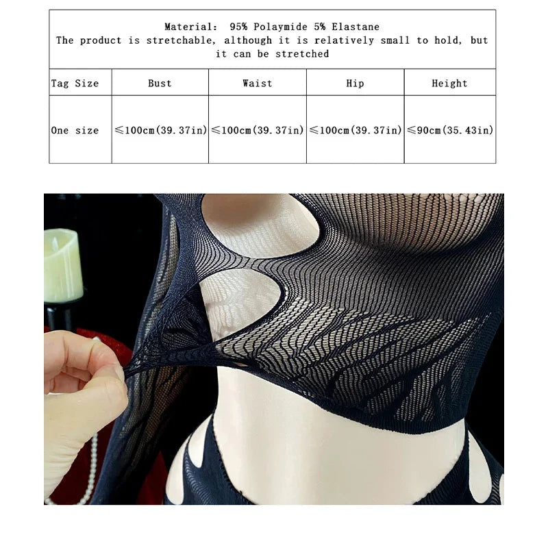 Long Sleeve See Through Tassel Beach Dress Women Sexy hollow Out Fishnet Fringe Cover Up Bodycon Rave Festival Outfit Set