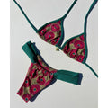 Push Up Bikini 2025 Sexy Women Swimsuit Female Swimwear Micro Bikini Set Bandeau Swimming Suit Beachwear Print Brazilian Biquini