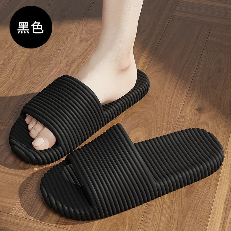 EVA Travel Folding Slippers Women New Portable Couple Indoor Home Bathroom Shower Anti Slip Men Comfortable Simple Slippers