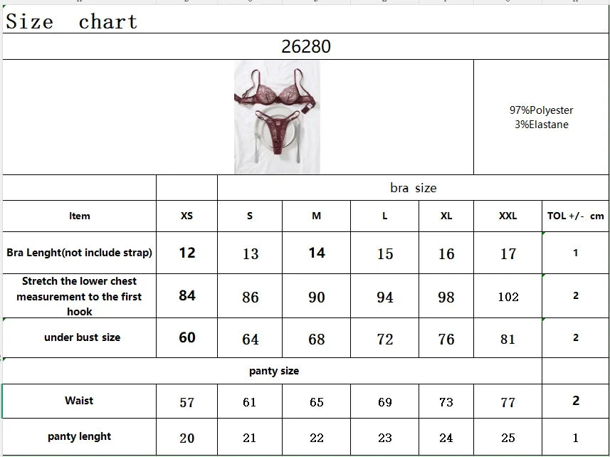 Deep Brown Lace Sexy Deep V Bra And G-string Transparent Hollow Design Women's Underwear Set Costume/Intimate Wear