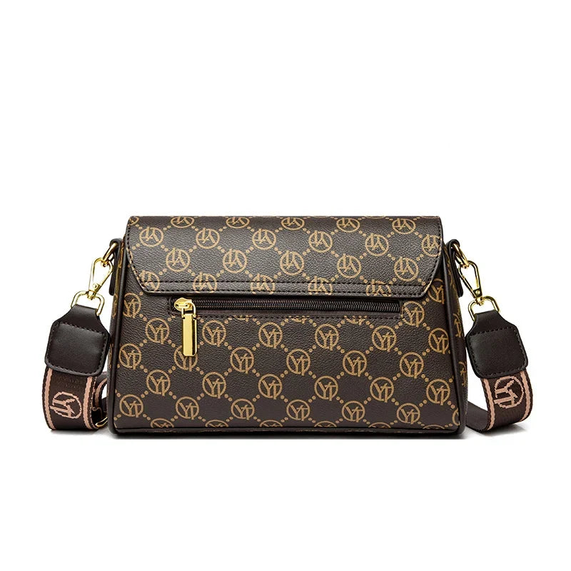New Fashion Luxury Brand Women's Shoulder Bag High Quality Lady Crossbody Bag Round Women's Wallet Waterproof Women's Handbags